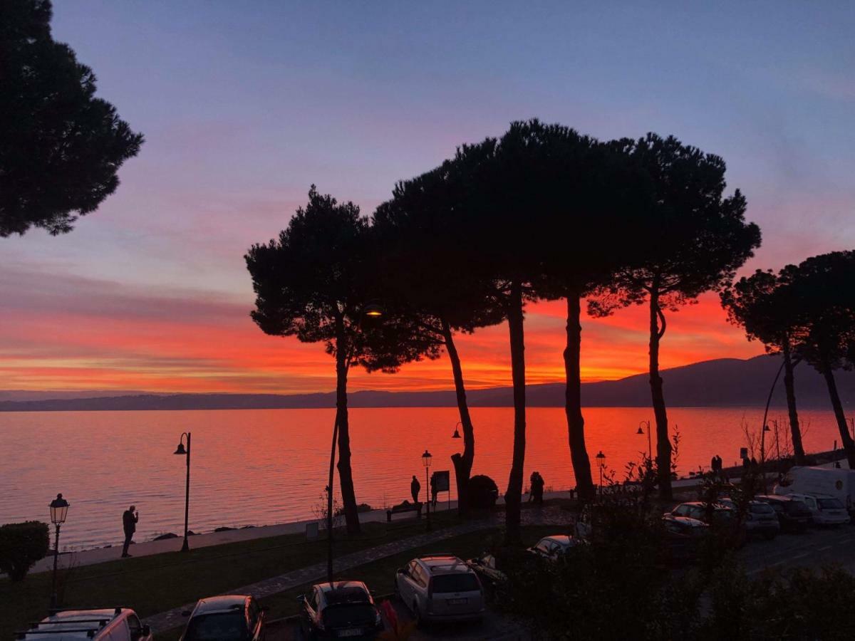 Ferienwohnung Il Poggio Degli Ulivi Trevignano Romano Exterior foto